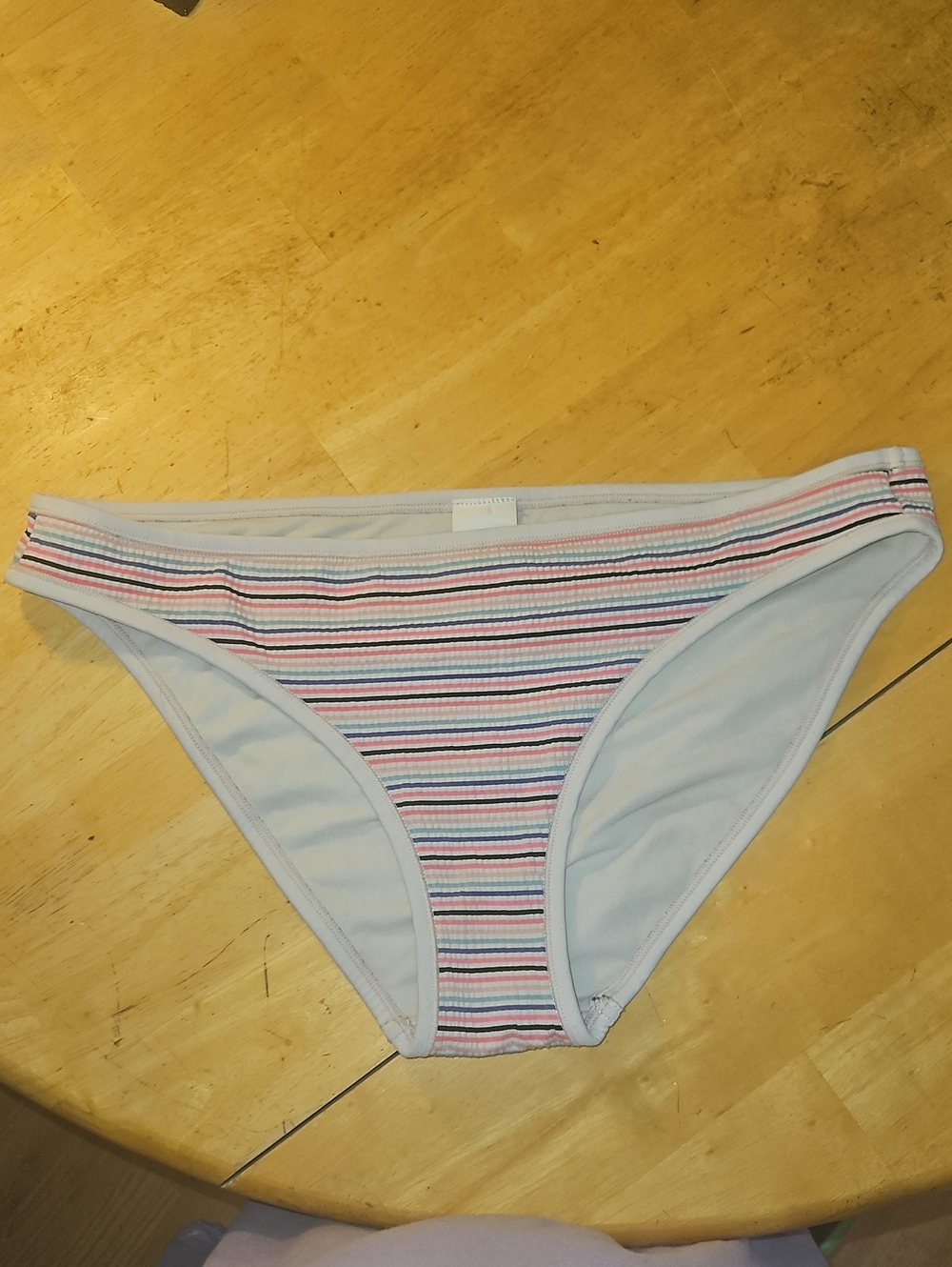 Hula Honey Bikini Bottom with Multicolor Stripes